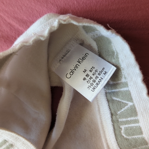 CK cotton logo bralette - Picture 3 of 3